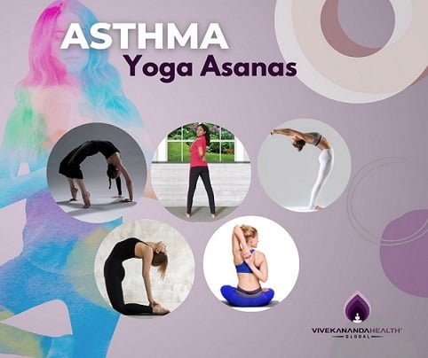 Yoga asanas for bronchial asthma